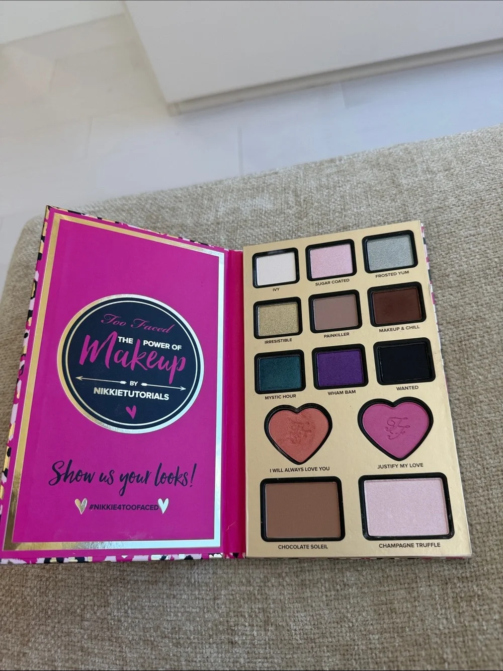 NEW!! Too Faced The Power of Makeup by NikkieTutorials Palette Limited Edition